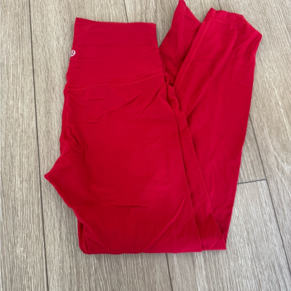 lululemon Align Red Leggings